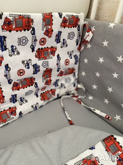 Бортики постельное детское