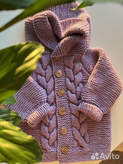 Кофта детская вязаная