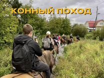 Конный поход (5 часов) на озеро Тальков Камень