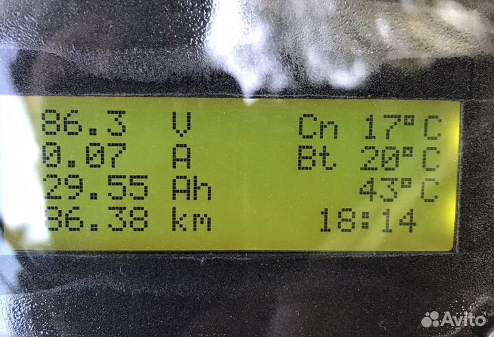 Аккумулятор литий-ионный 16s 32Ач 60в с зарядкой