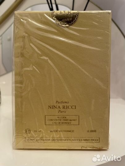 Nina Ricci l air du temps 15ml винтаж