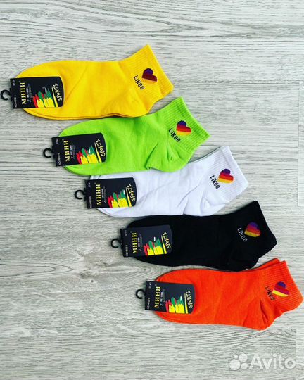 Носки с принтом