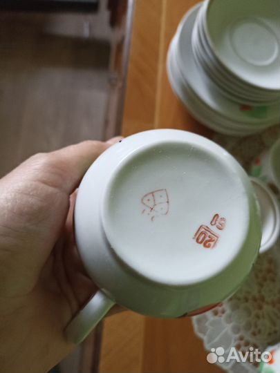 Чайный сервиз СССР фарфор
