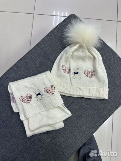 Шапка для девочки Monalisa