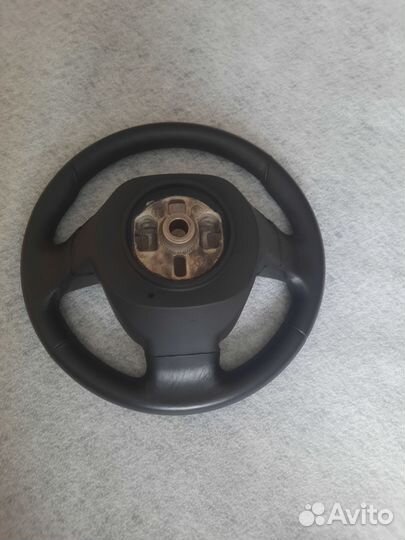 Руль на гранту кожаный