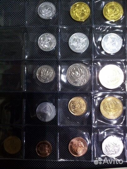 Наборы монет Гернси, Джерси, Руа