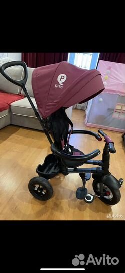 Складной трехколесный велосипед Q-Play Rito