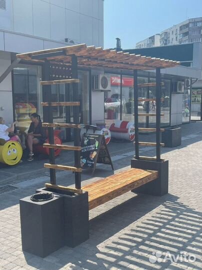 Бетонные лавочки на заказ и в наличии