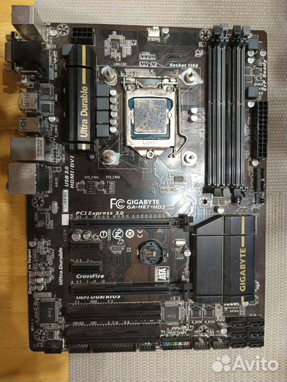 Материнская плата 1155