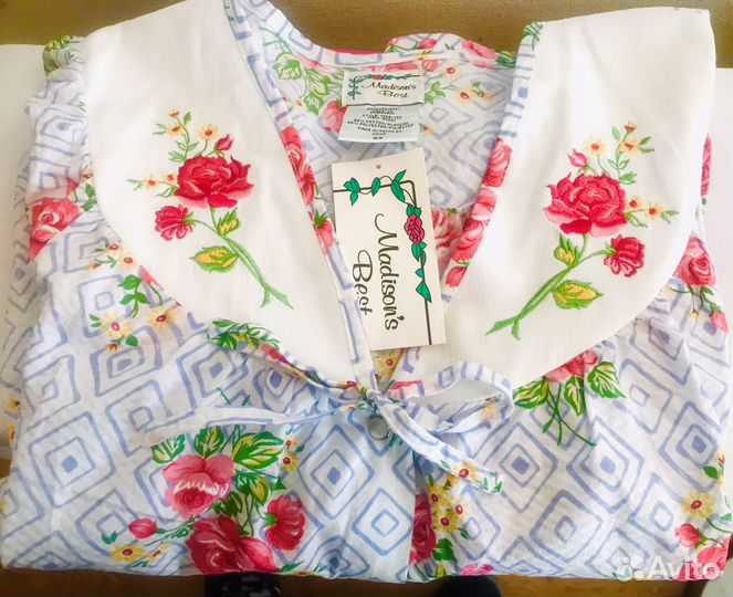 Ночная сорочка (пенюар) + домашний халат (США)