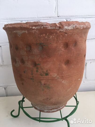 Горшок для цветов глиняный СССР