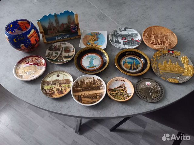 Сувенирные тарелки из разных стран купить в Москве | Хобби и отдых | Авито