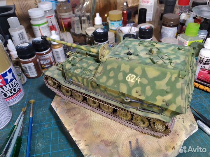Модель самоходка танк Фердинaнд 1/35