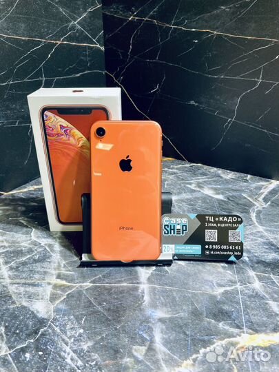 iPhone XR 64 GB Coral Б/У