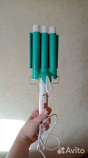 Плойка тройная для волос