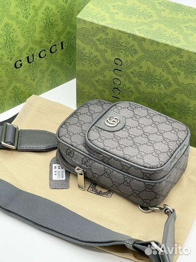 Мужская сумка слинг Gucci Ophidia GG