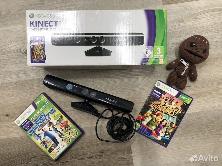 Руль и Кинект Xbox 360