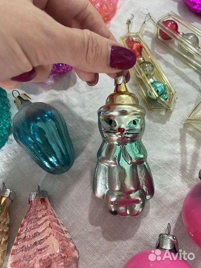 Елочные игрушки СССР