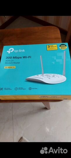Wi-Fi роутер TP-link TD-W8961N, N300, adsl2+