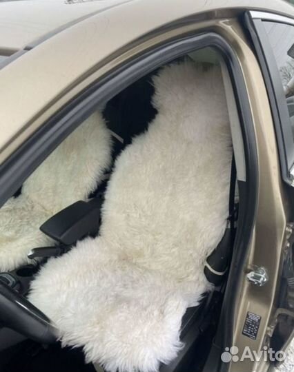 Меховые накидки на сидения