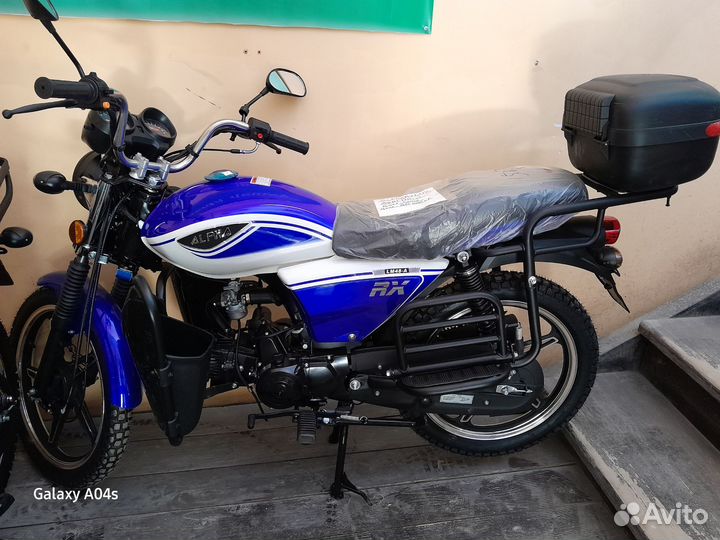 Мопед alpha RX 11 LUX blue