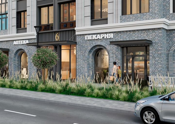 2-к. квартира, 63,4 м², 2/17 эт.