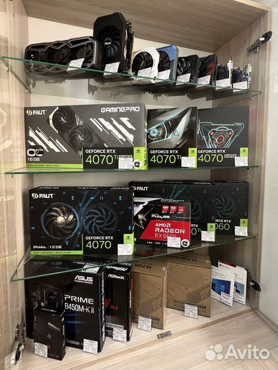 Новая RTX 4070 12GB / MSI Gaming X Slim