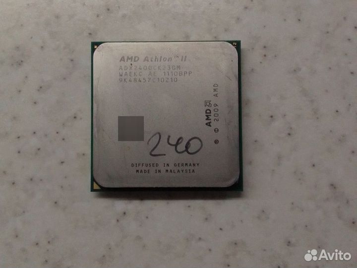 Сборка am3+ athlon II 2400, 4gb, кулер