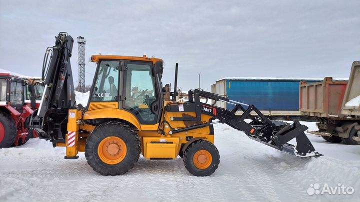 Экскаватор-погрузчик Shanmon 388T, 2024