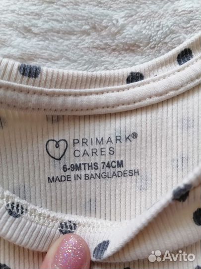 Кофта детская новая Primark 74