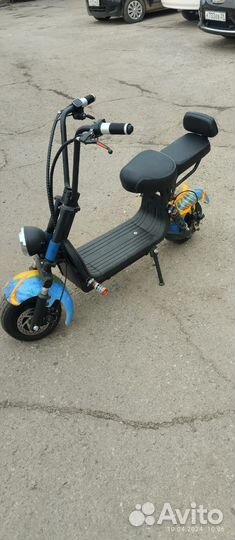 Электросамокат Мотобайк Новый