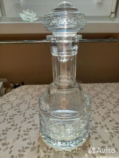 Графин и кувшин хрустальный