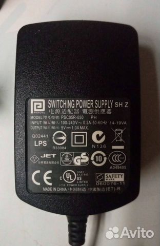 Блок питания PSC05R-050 5V/1A micro USB