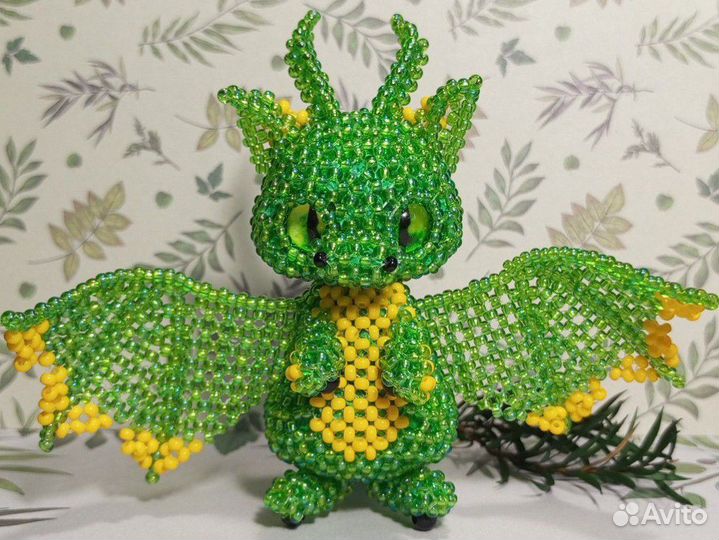 Драконы из бисера
