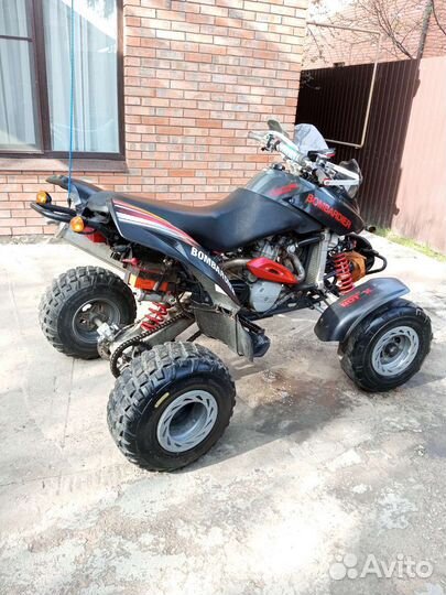 Спортивный квадроцикл Bombardier DS 650 BRP