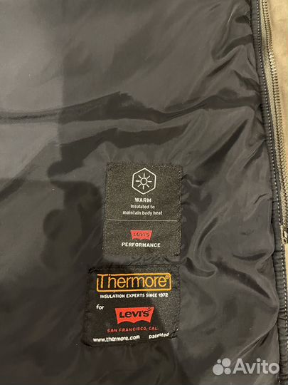 Парка мужская зимняя levis 2xl