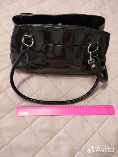 Сумка женская через плечо лакированная