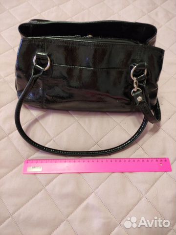 Сумка женская через плечо лакированная