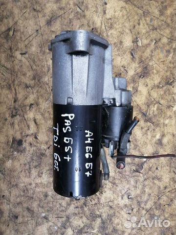 Стартер Пассат Б5 + А4 Б6 1.9 2.0 тди Под 6 Ступку