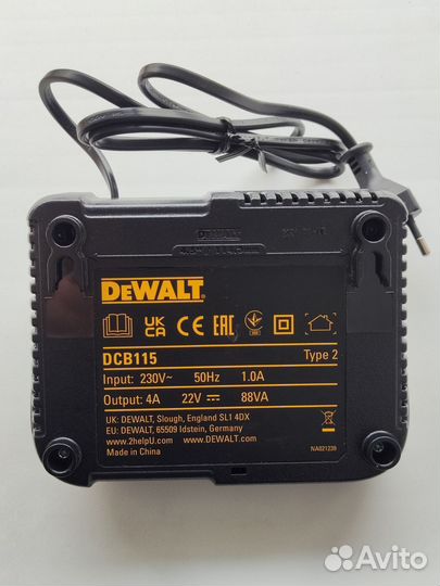 Зарядное устройство DeWalt DCB115