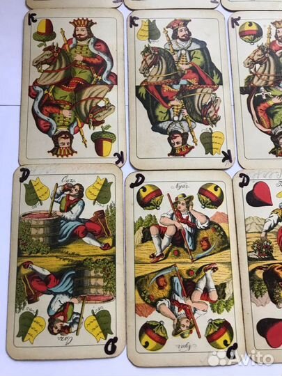 Антикварные игральные карты