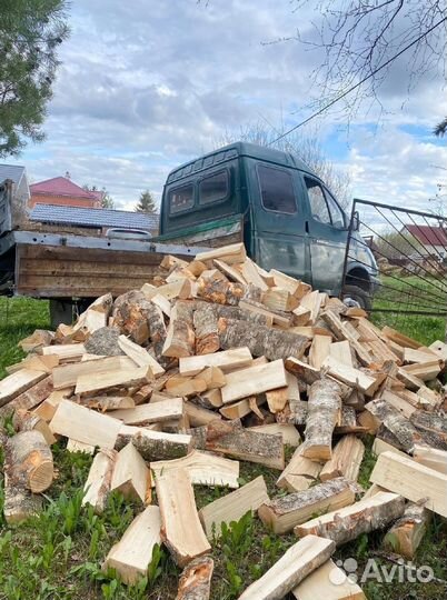 Сухие ольховые дрова