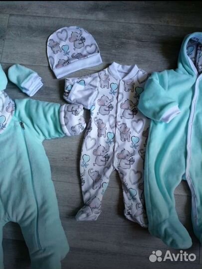 Комплект на выписку 62-68р