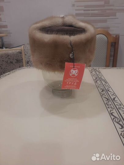 Новая с биркой шапка-ушанка СССР