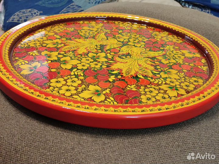 Хохлома поднос 50 см новый