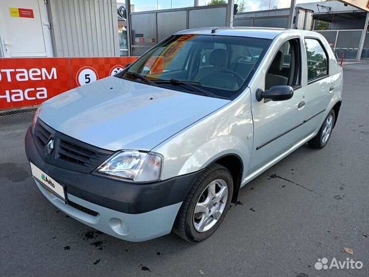 Renault Logan 1.4 МТ, 2008, 117 000 км