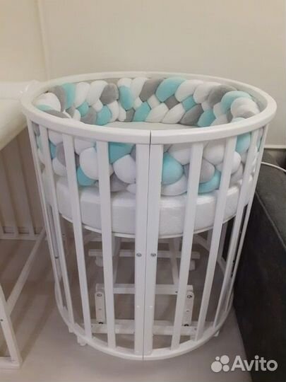 Продаю бортики-косички для детской кроватки