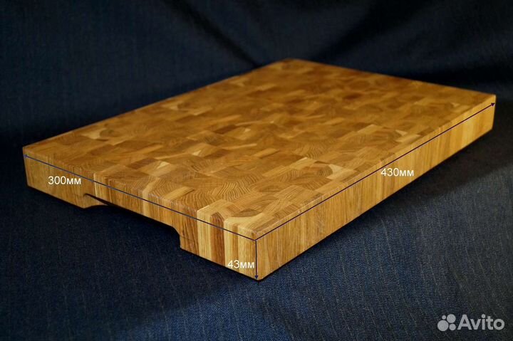 Разделочные доски торцевые из дуба