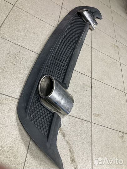 Задний дифузор С насадками AMG W176