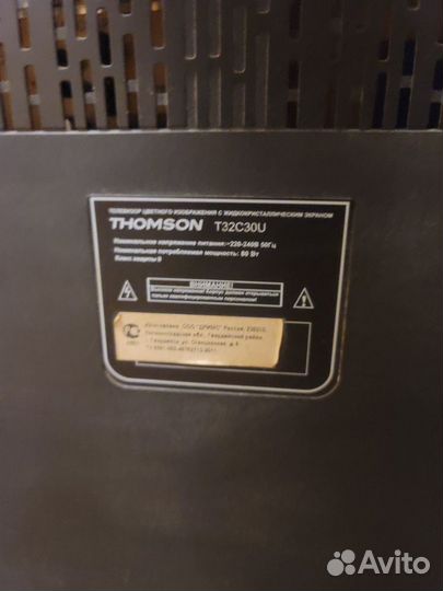 Телевизор thomson 32